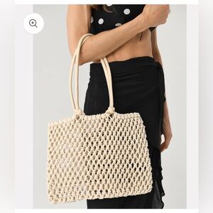 Clare V. Sandy woven tote